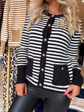 The Farren - Striped Cardigan